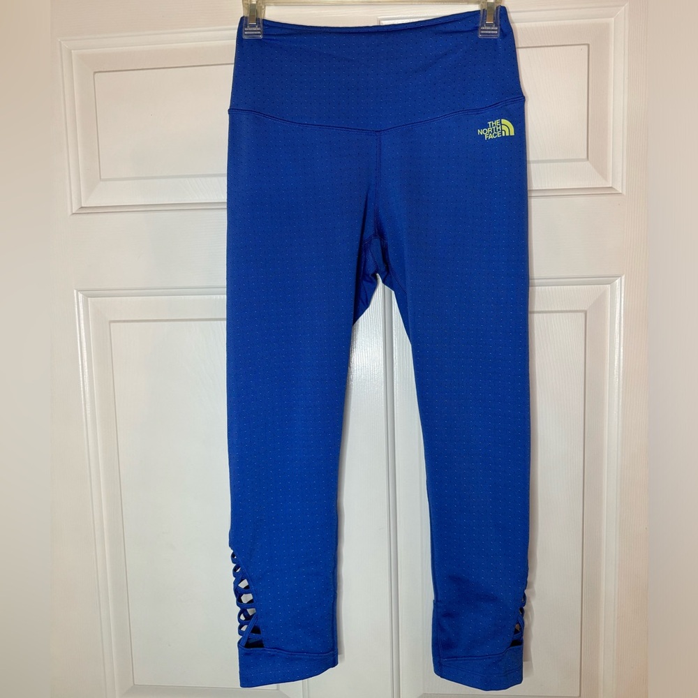 The North Face- Blue Leggings, Size Medium, FlashDry